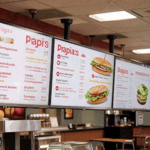 menu video restaurant lyon