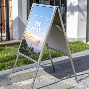 impression chevalet stop trottoir lyon