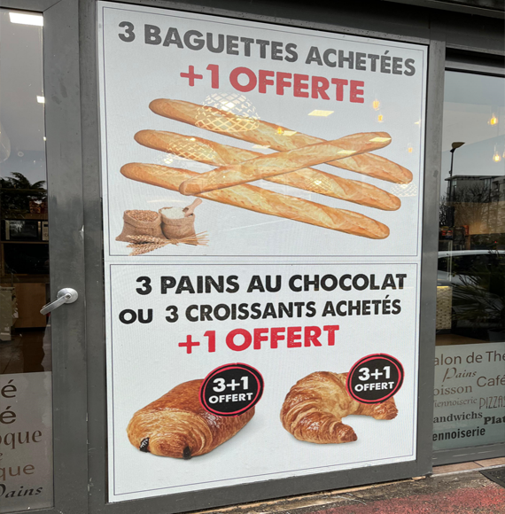 impression vinyle microperforé lyon