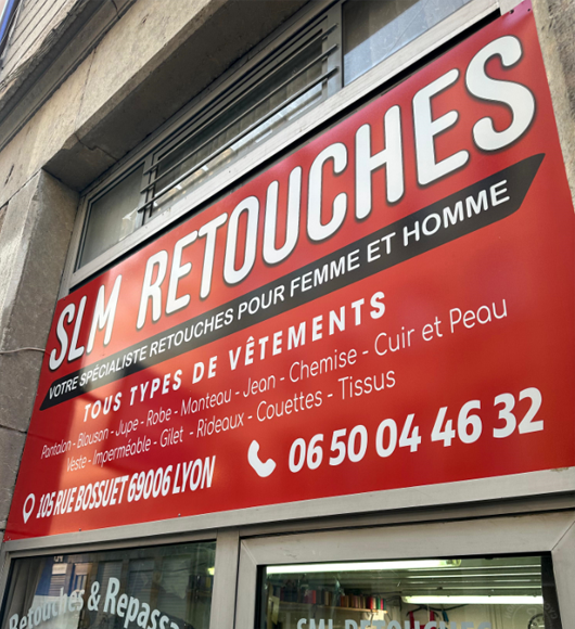 enseigne aluminium lyon