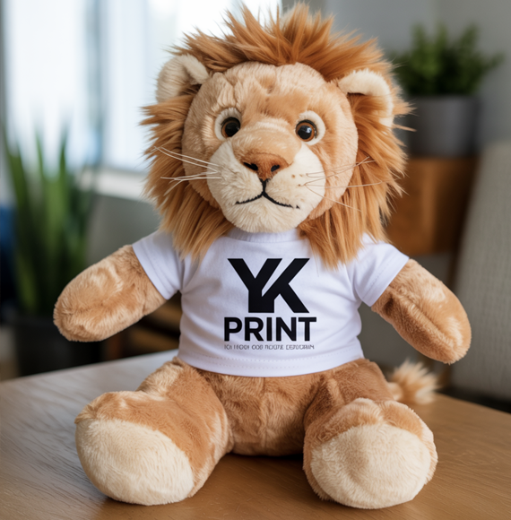lion en peluche personnalise lyon