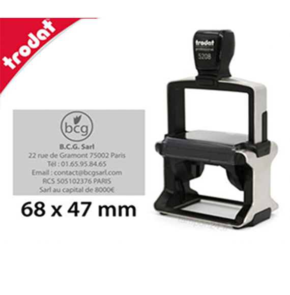 tampon cheque personnalisé lyon