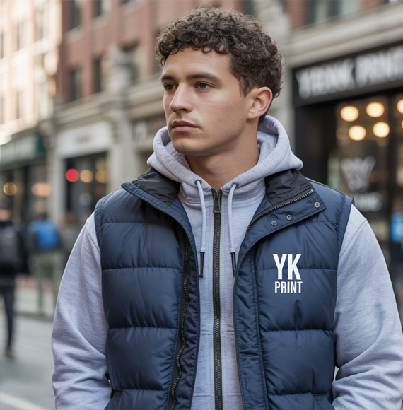 doudoune personnalise logo lyon